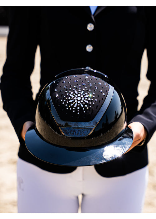 Kask Star Lady Lamantia couture Signature Customize Swarovski