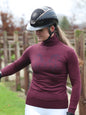 Equestrian Style NoConcept Signature Swarovksi Bordeaux