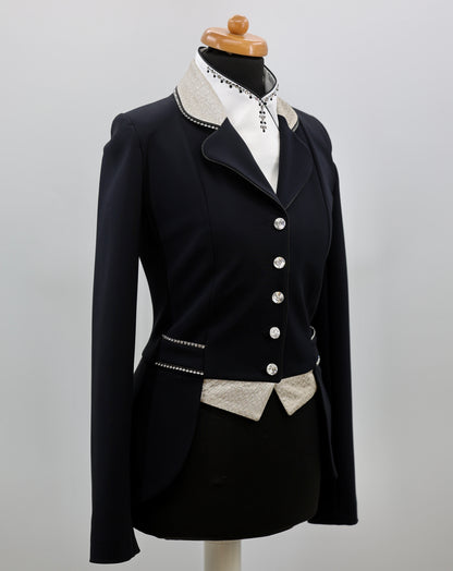 Lamantia Couture Mini Frack Black Champagne Elegance