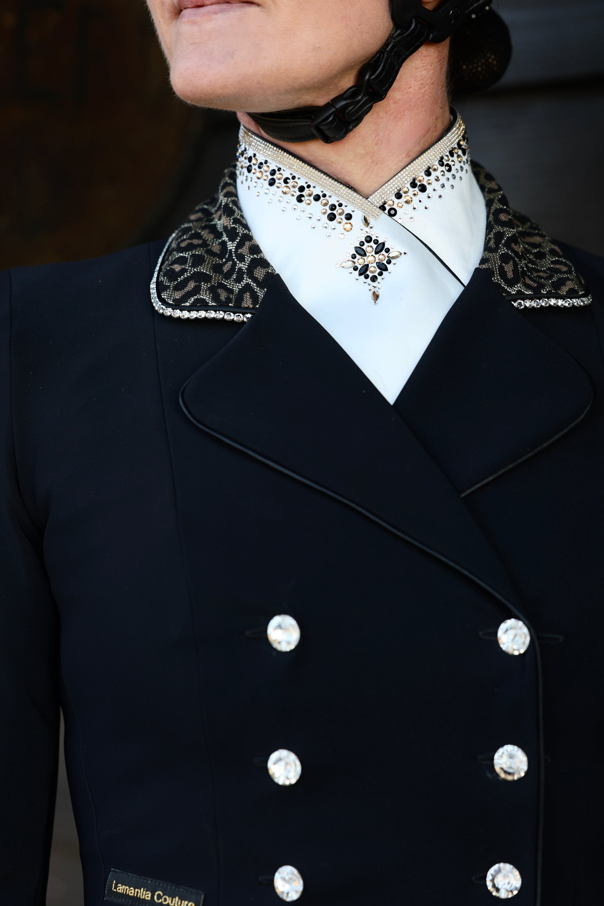 Lamantia Couture Frack Black Pather Gold