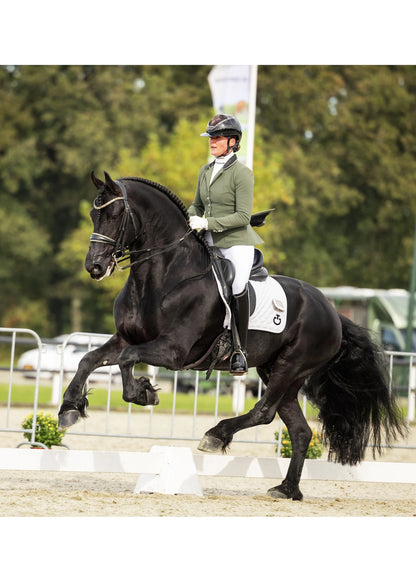 Lamantia Couture sportive kaki green limited edition black lurex