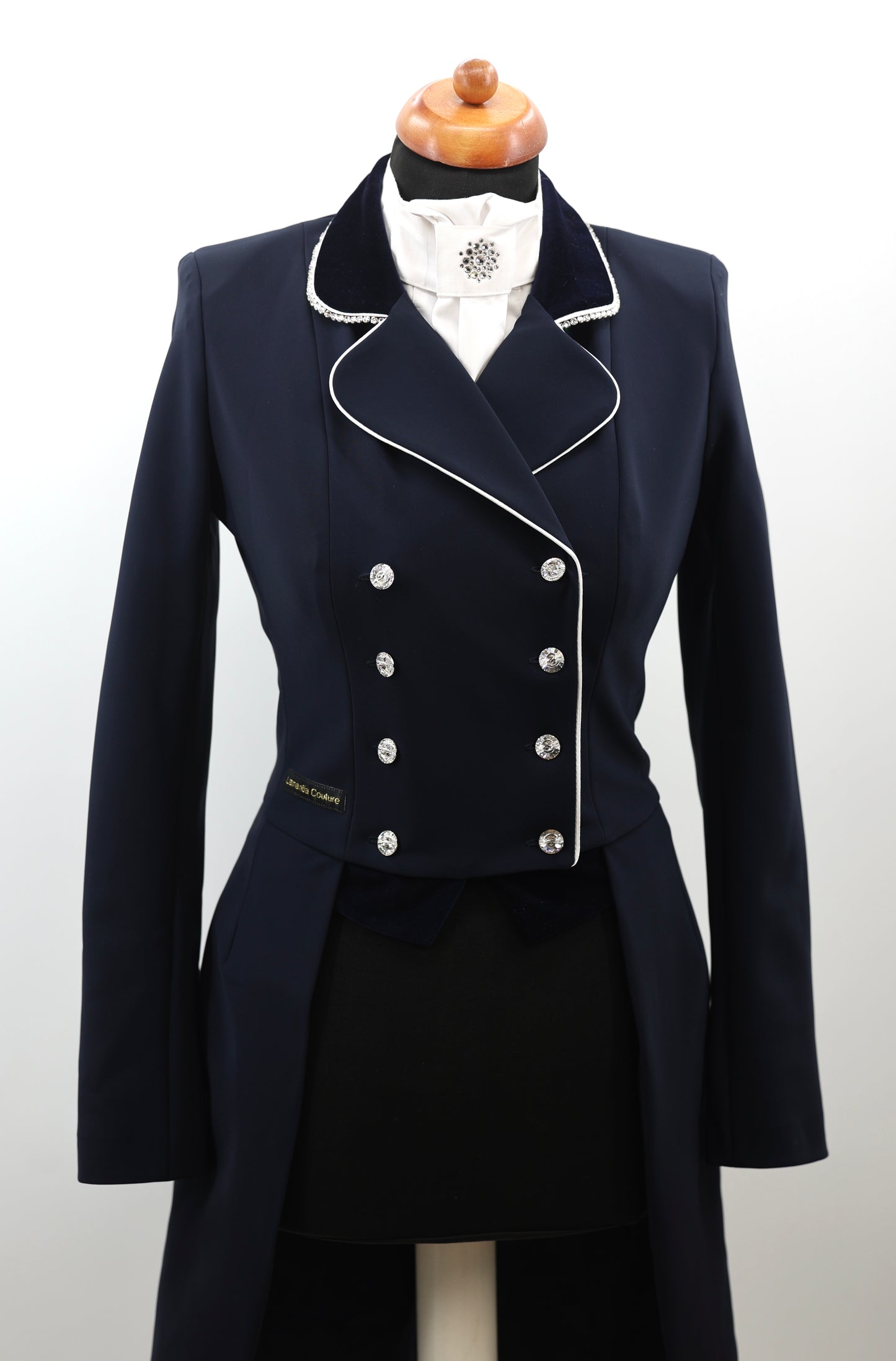 Lamantia Couture Frack Classic Velvet LE Blue White