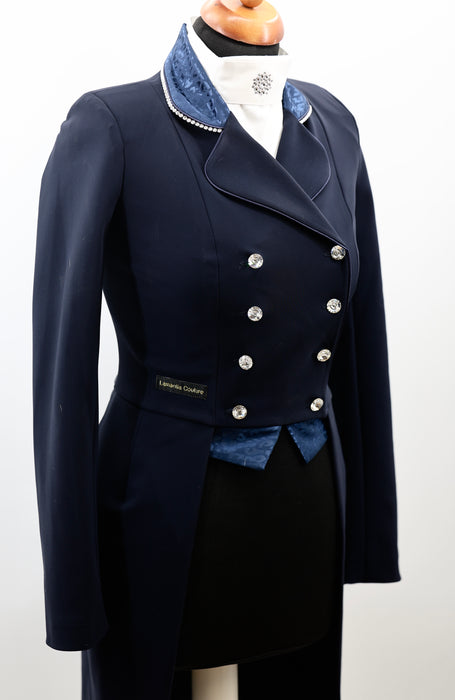 Lamantia Couture Frack LE Black Blue Leopard