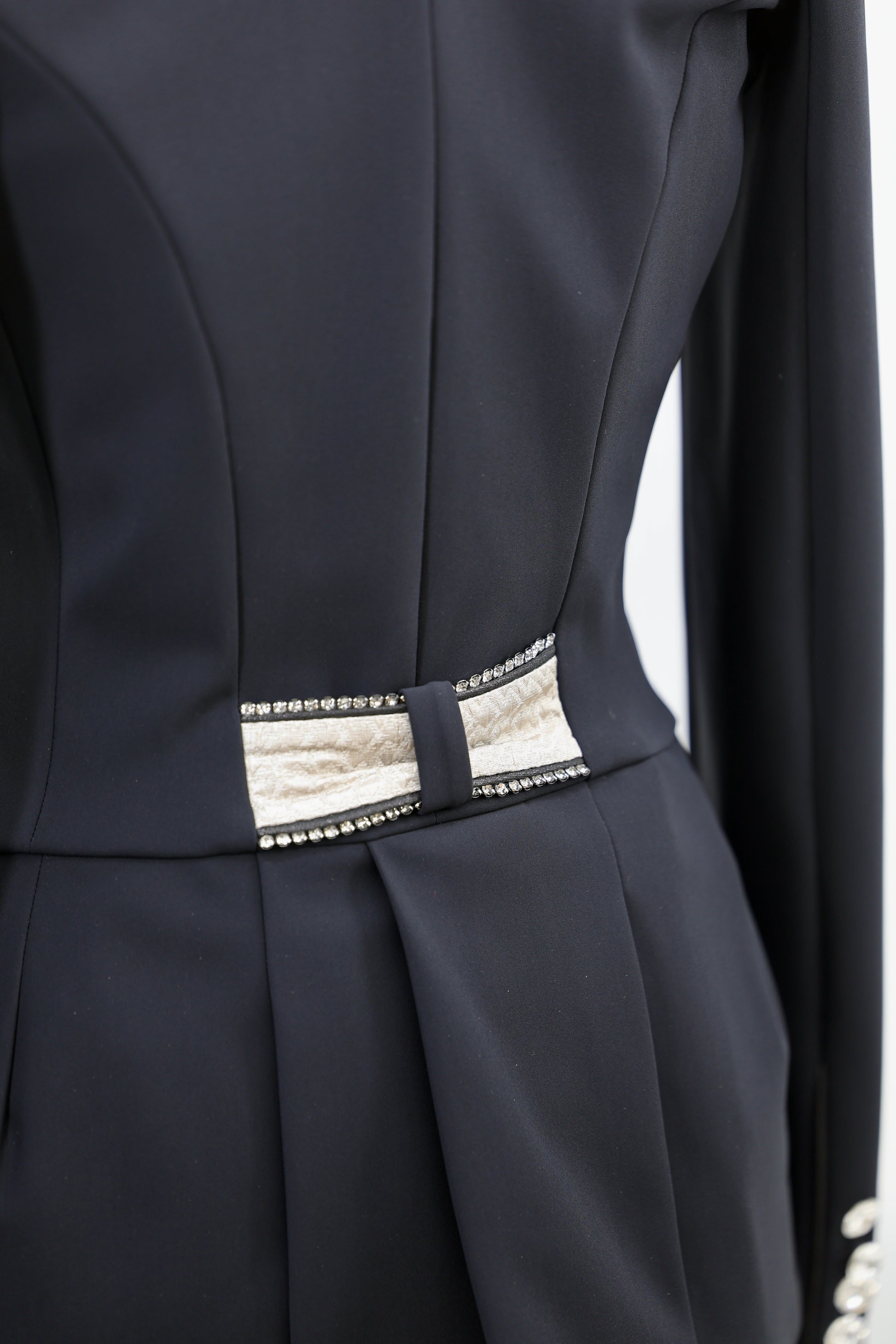 Lamantia Couture Mini Frack Black Champagne Elegance