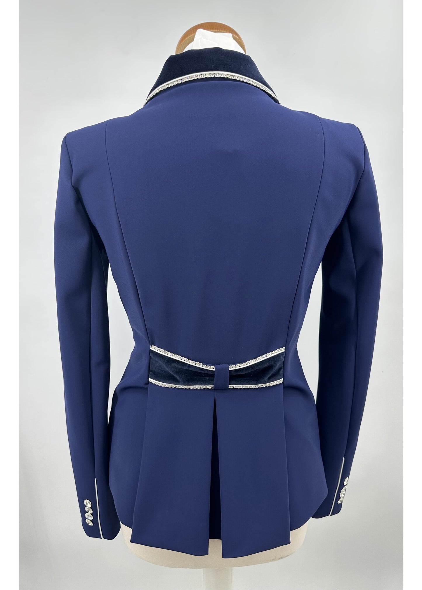 Lamantia Couture sportief velvet classic helder blauw