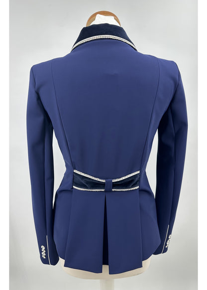 Lamantia Couture sportief velvet classic helder blauw