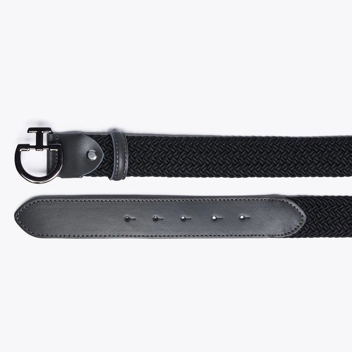 Cavalleria Toscana elastic belt Grey-Blue Mens