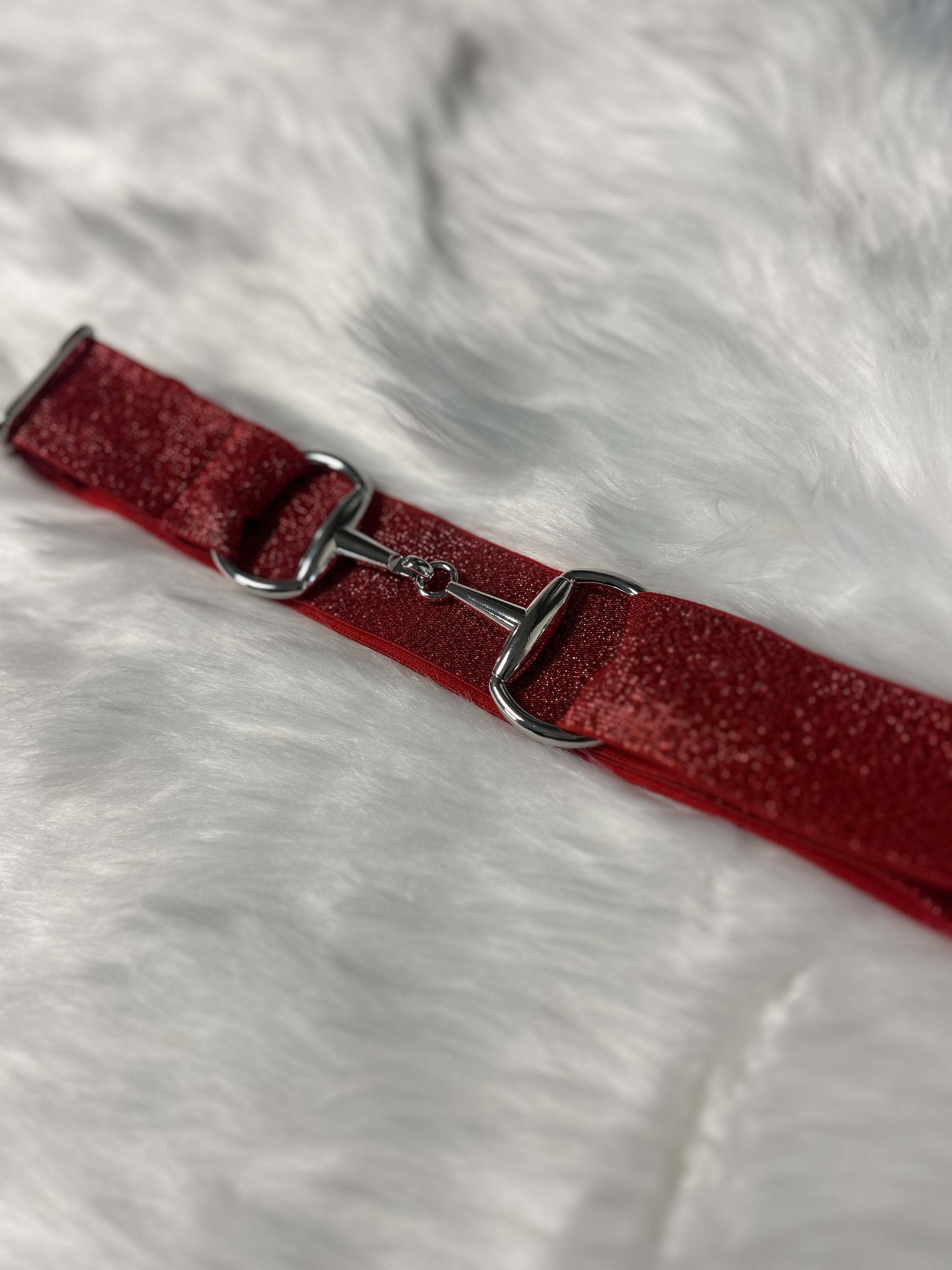 Shiny bit riem - Rood