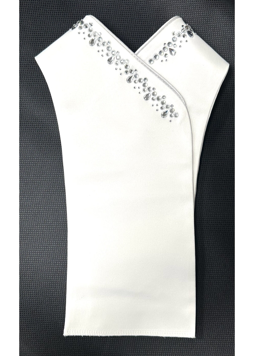 Plastron swarovski Plastronique by Lamantia classic white crystal 01