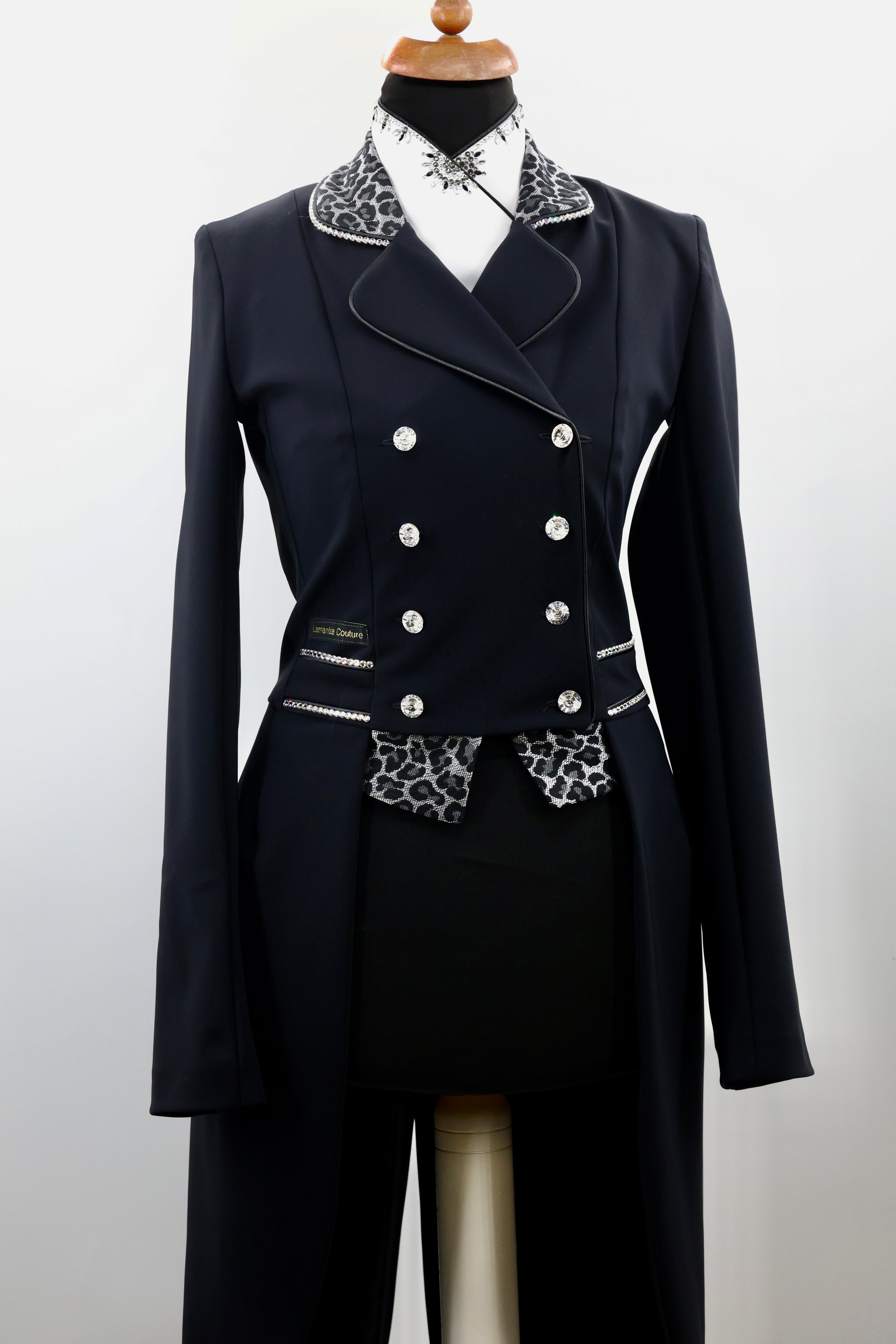 Lamantia Couture Frack Black Pather Silver