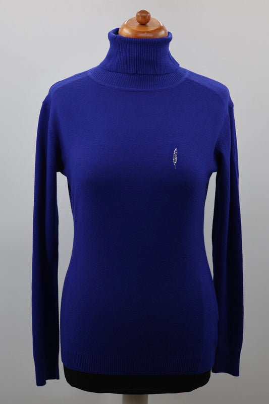 Equestrian Style Aviar Signature Swarovksi Royal Blue