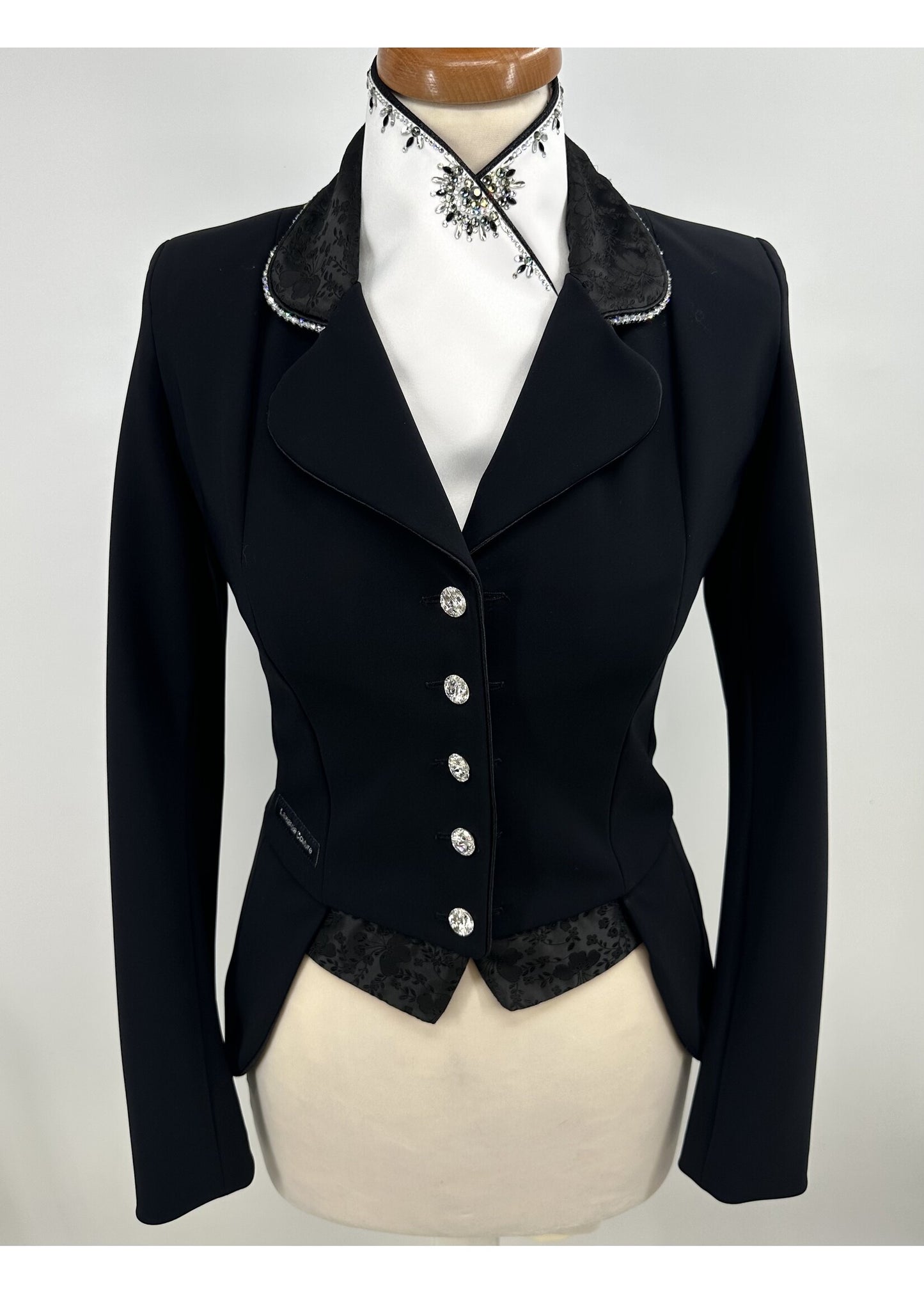 Lamantia Couture Mini Frack LE Classic Black Flower