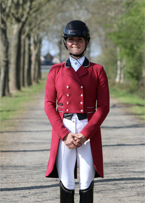 Lamantia Couture Frack LE Wine red lurex