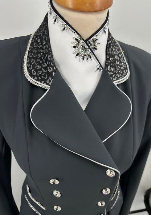 Demo Frack Lamantia Couture Panter Maat 38