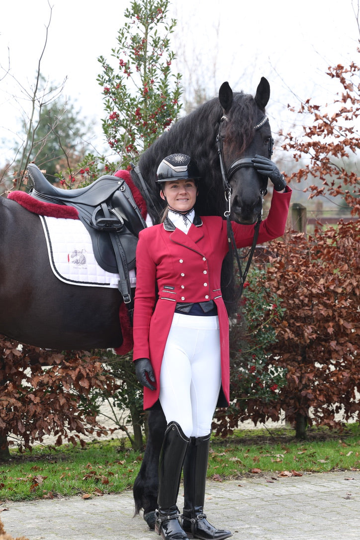 Lamantia Couture Frack LE Wine red lurex