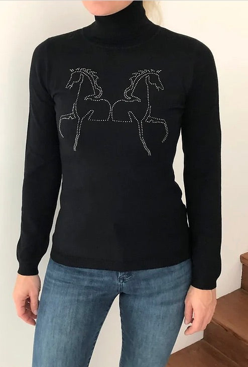 Equestrian Style NoConcept Signature Swarovksi Black