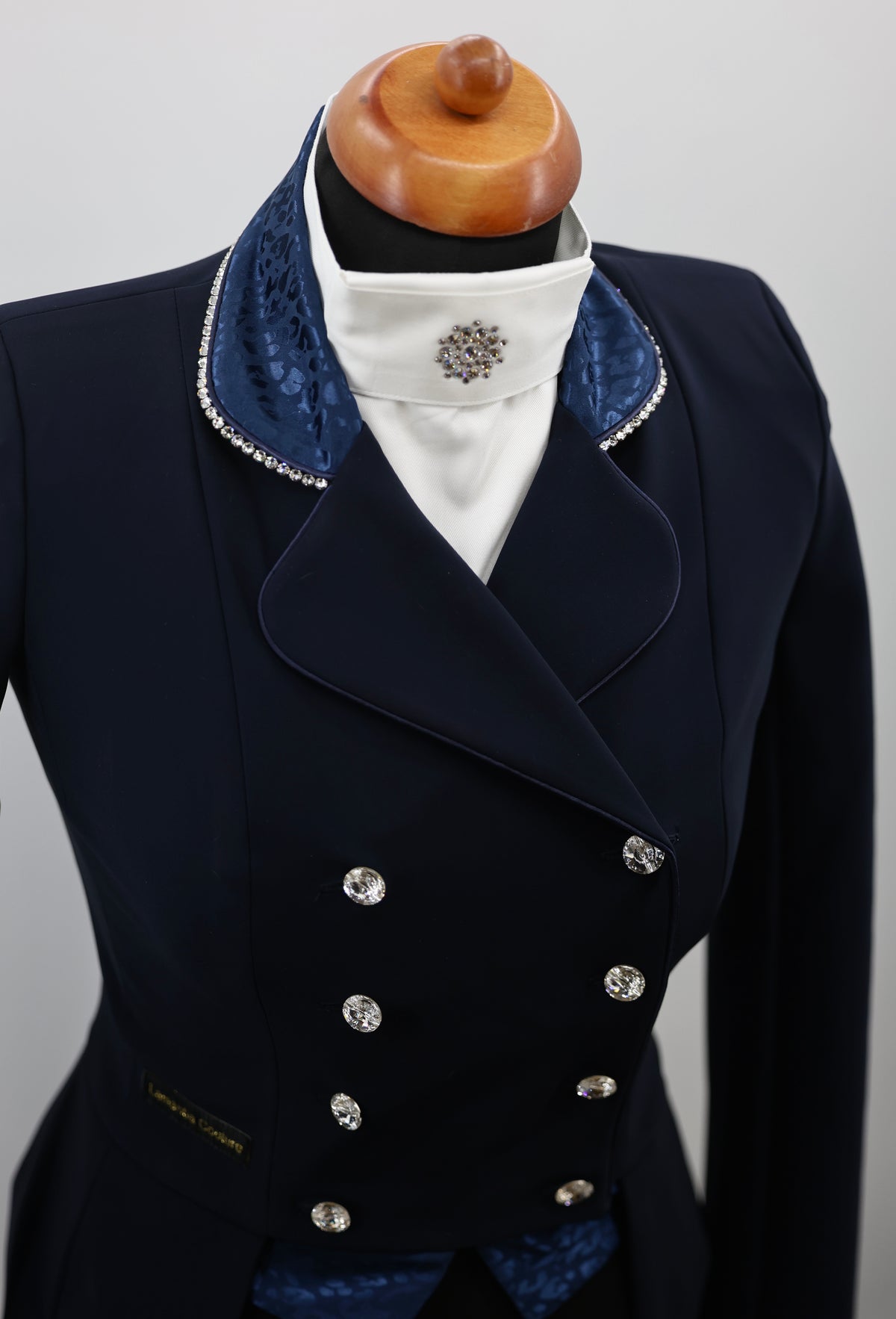 Lamantia Couture Frack LE Black Blue Leopard