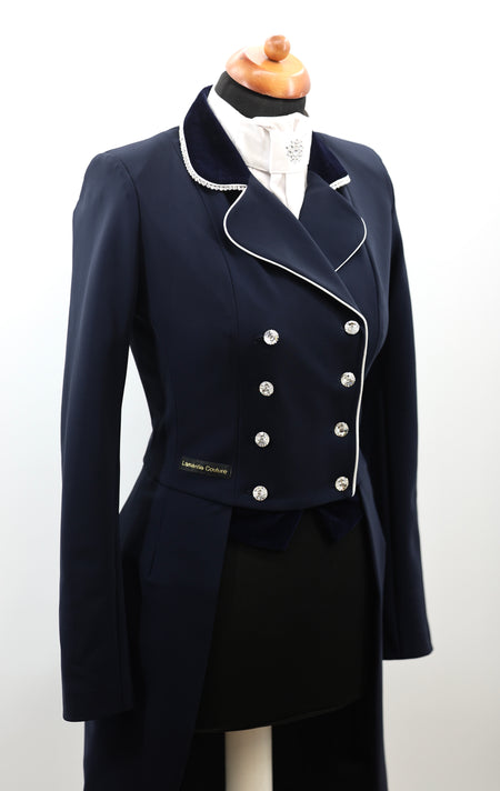 Lamantia Couture Frack Classic Velvet LE Blue White