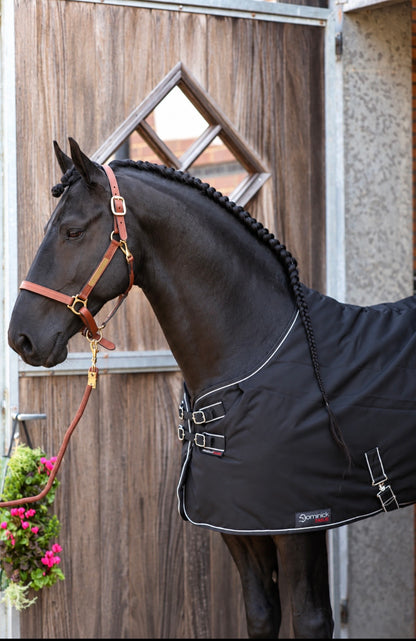 Leather Halter Cognac