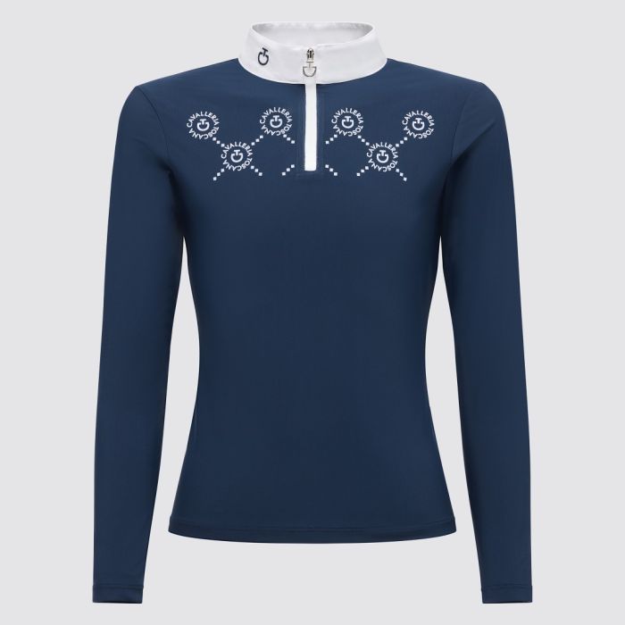 Cavalleria Toscana mini orbit print competition shirt kids Size 8 ***