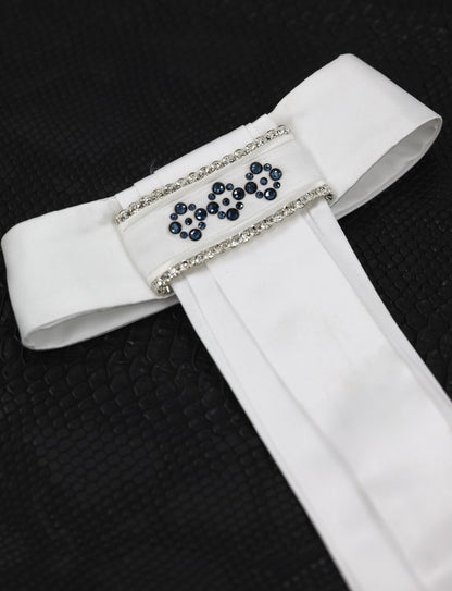 LCN Swarovski design plastron Cartouche Montana
