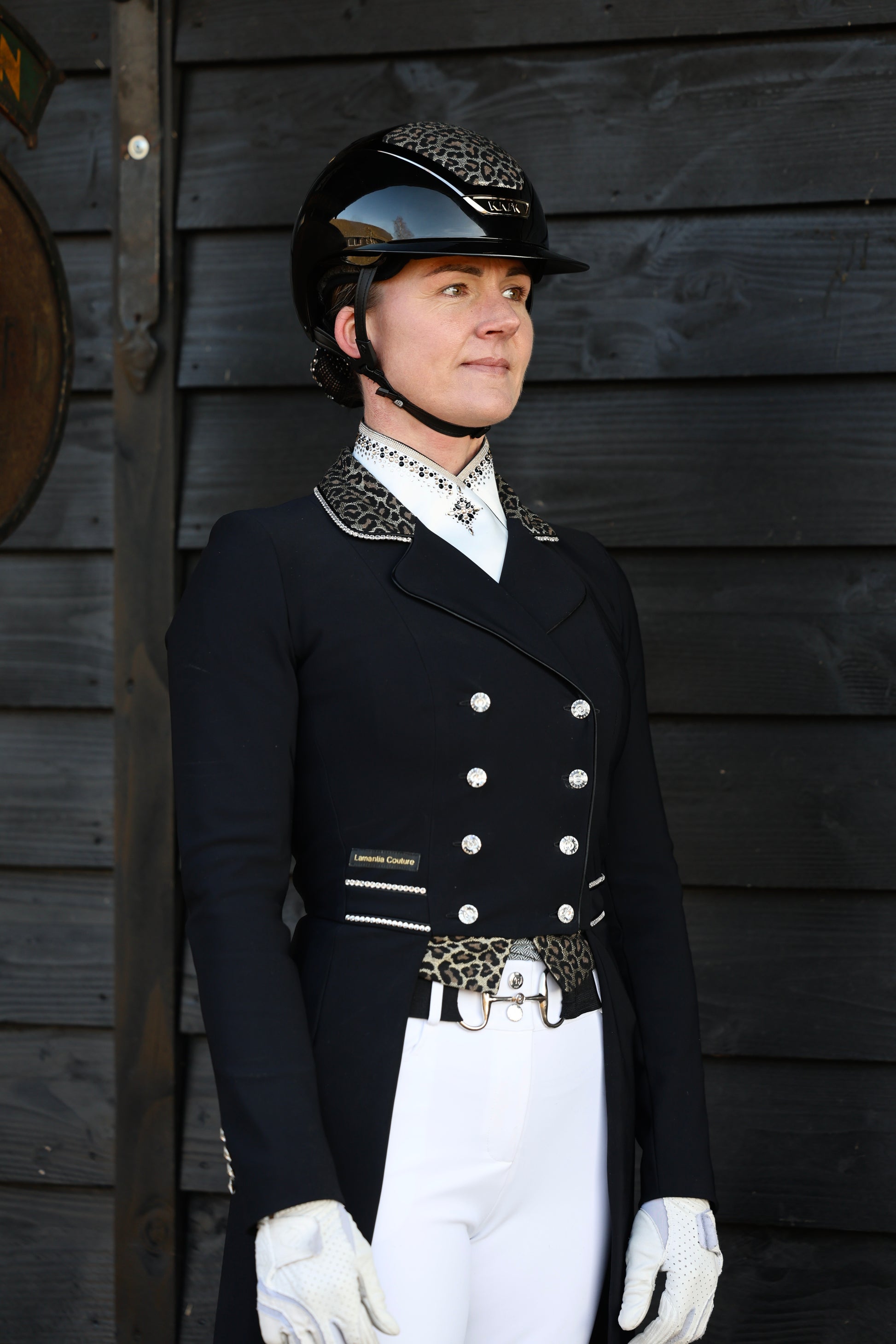 Lamantia Couture Frack Black Pather Gold