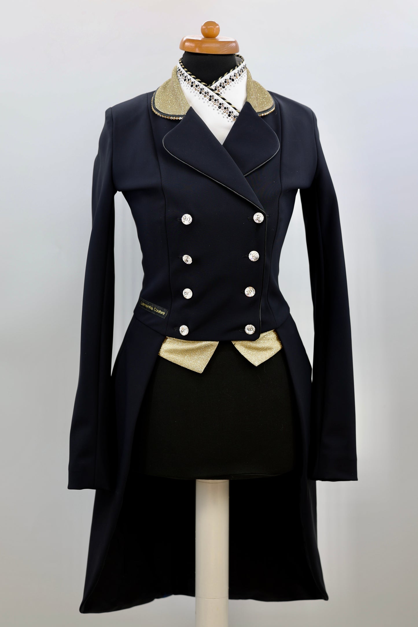 Lamantia Couture Frack Blue Gold Label