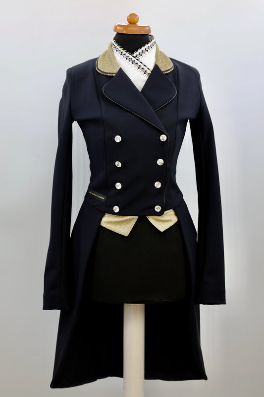 Lamantia Couture Frack Blue Gold Label