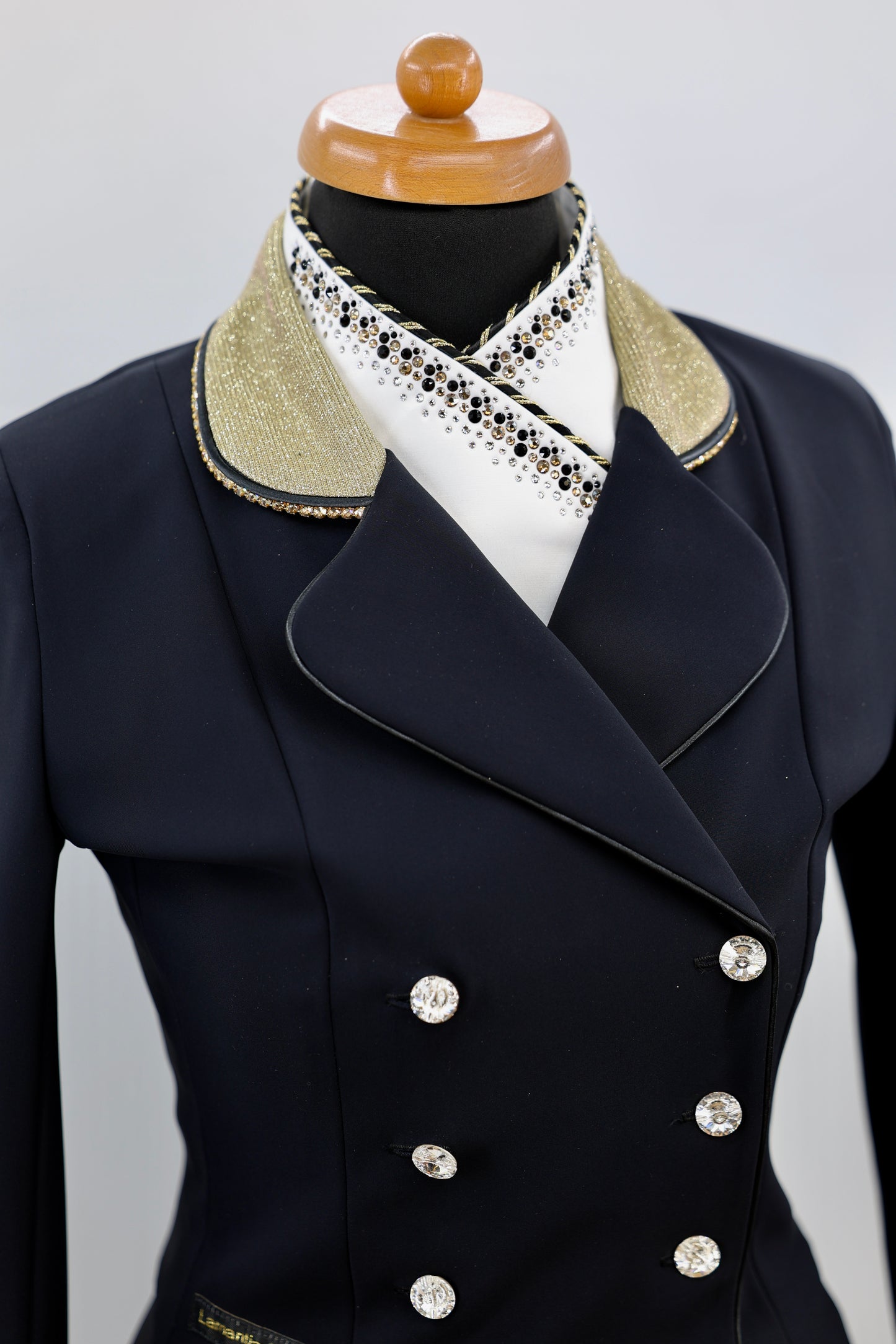 Lamantia Couture Frack Blue Gold Label