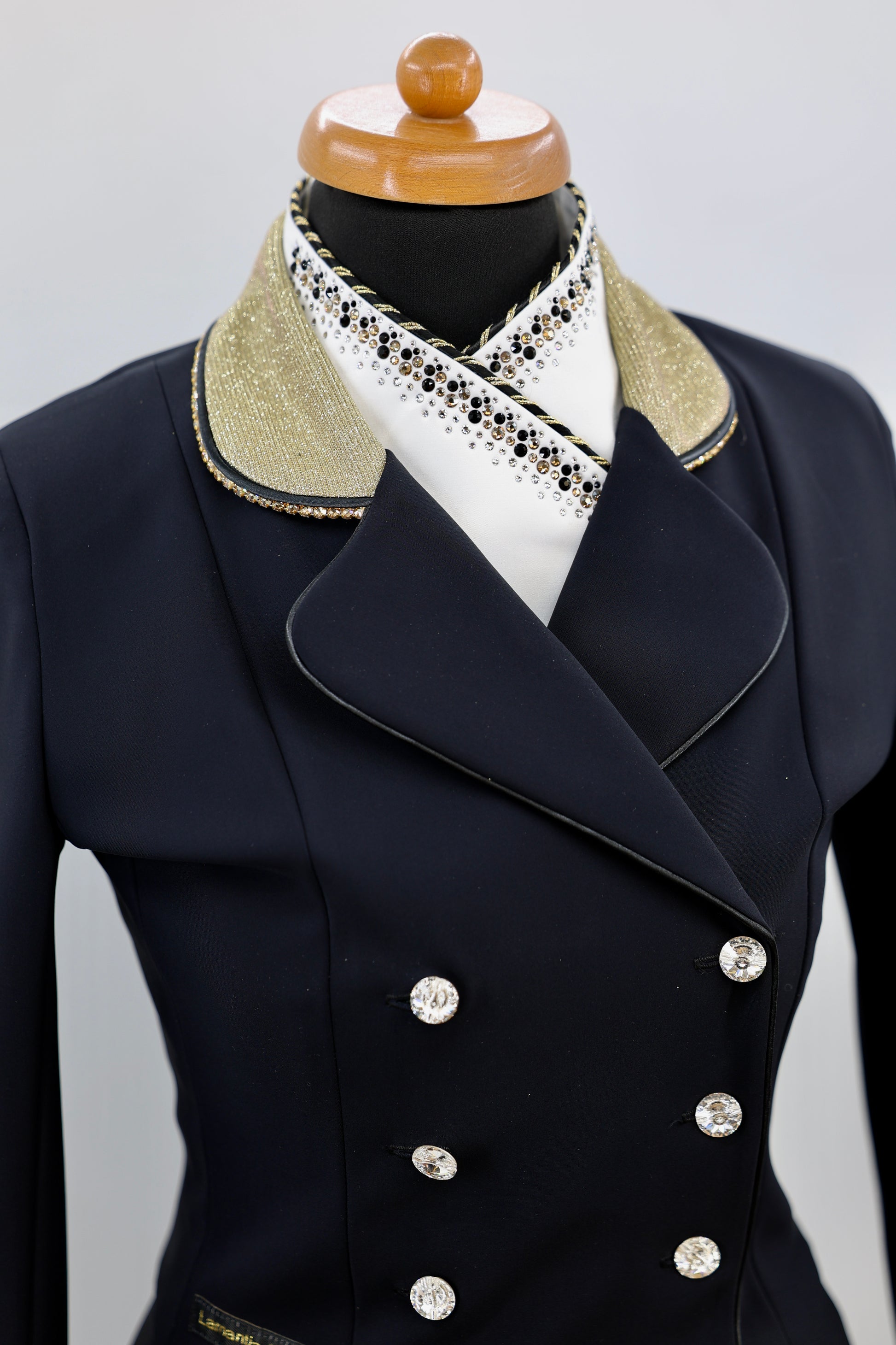 Lamantia Couture Frack Blue Gold Label