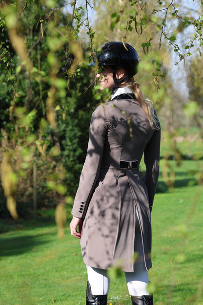 Lamantia Couture Frack Taupe Royal Luxe Lurex