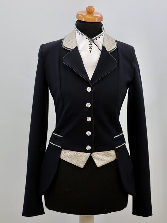 Lamantia Couture Mini Frack Black Champagne Elegance