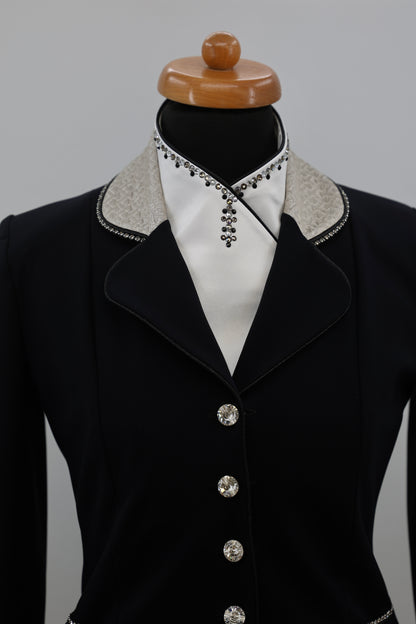 Lamantia Couture Mini Frack Black Champagne Elegance
