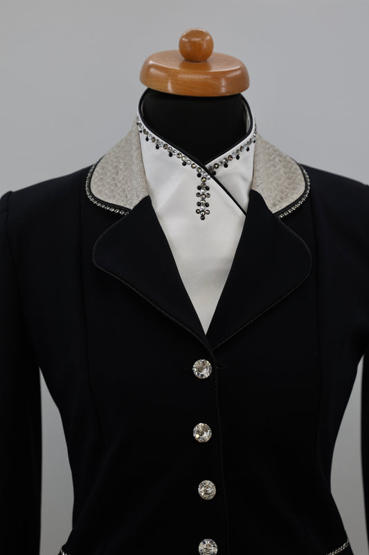 Lamantia Couture Mini Frack Black Champagne Elegance