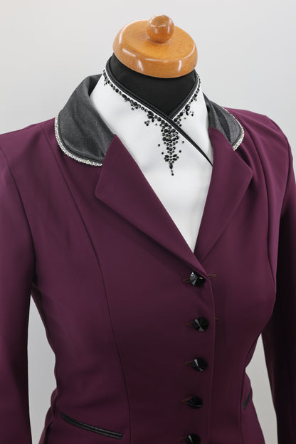 Lamantia Couture sportive Burgundy limited edition lurex