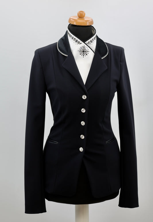 Lamantia Couture sportief classic black velvet