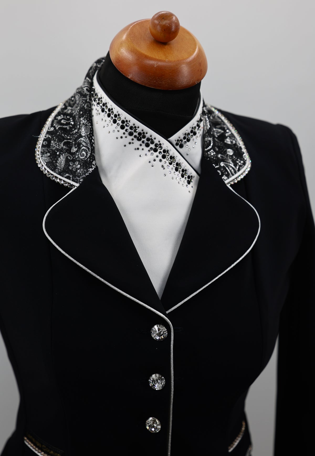 Lamantia Couture Mini Frack Silver Night