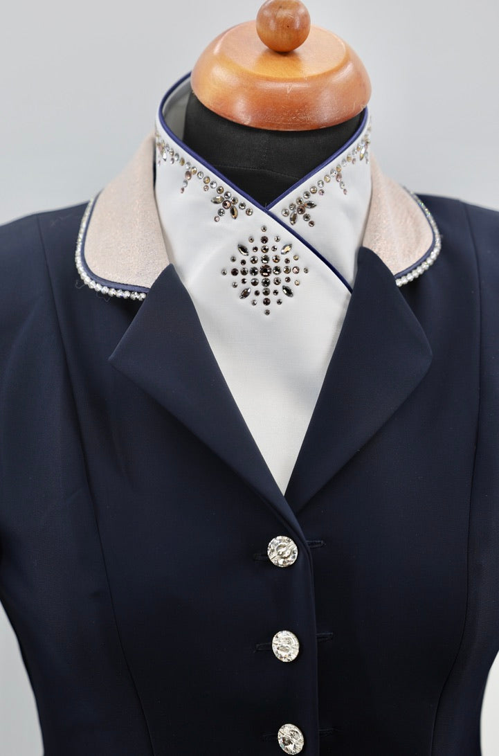 Swarovski Plastron Lamantia Crystal Rose Golden Shadow