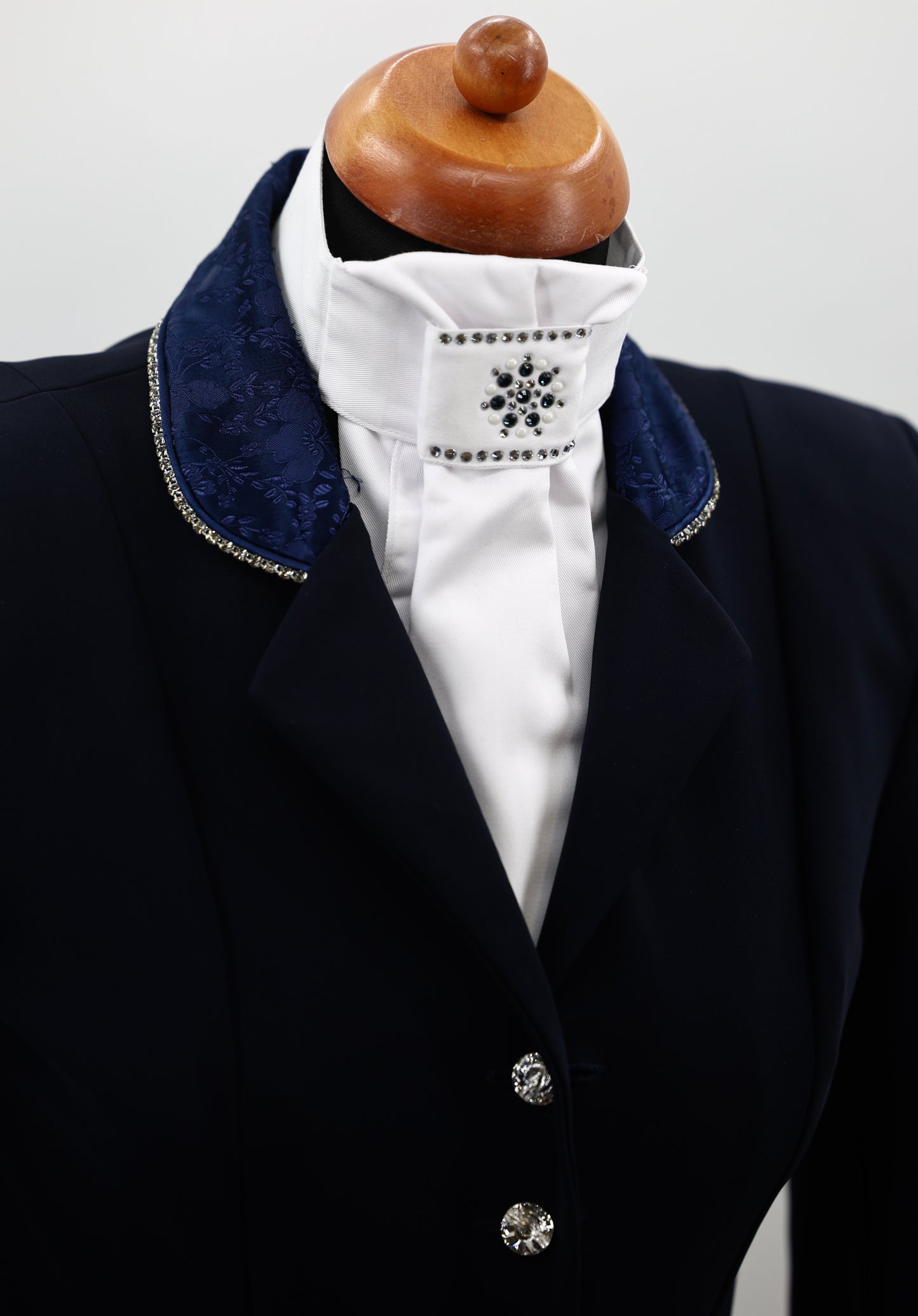 Plastron NoConcept Swarovski Blossom extra
