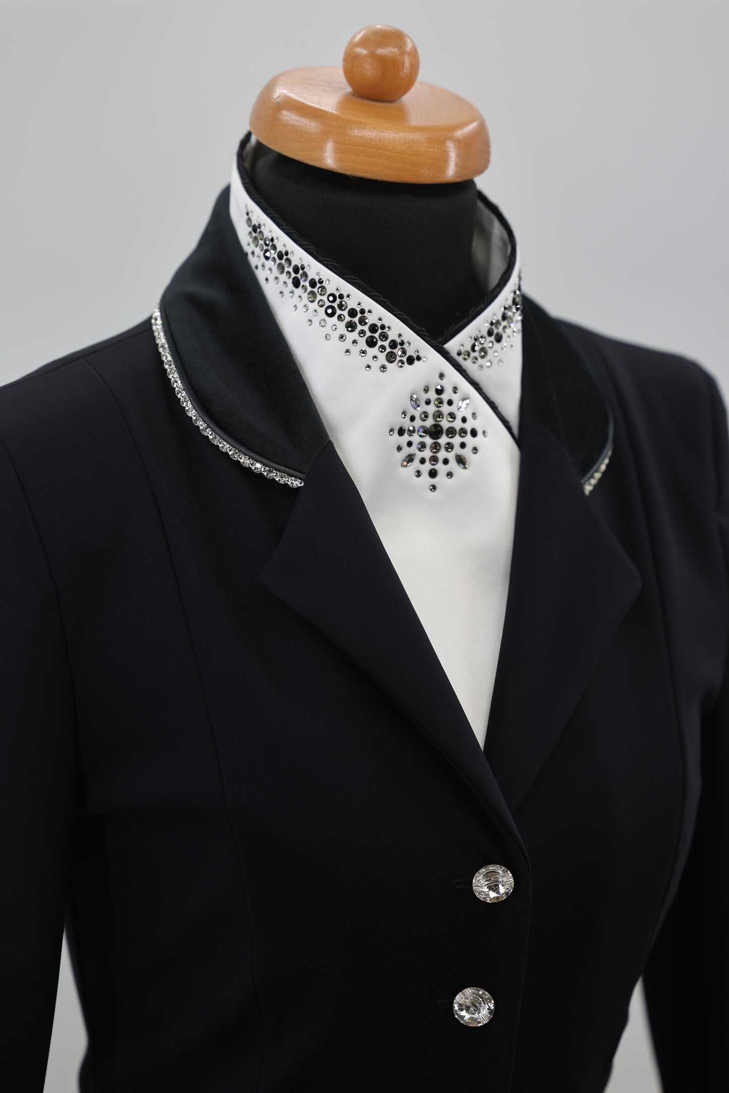 Lamantia Couture sportief classic black velvet
