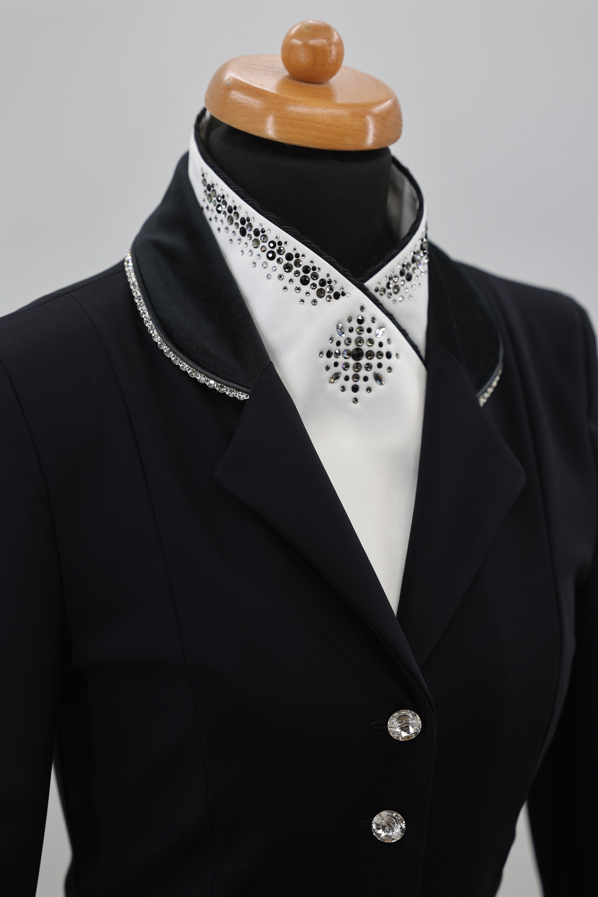 Lamantia Couture sportief classic black velvet