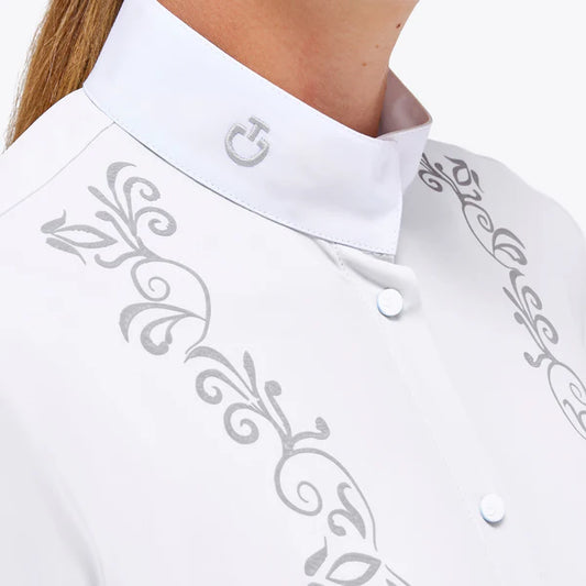 Cavalleria Toscana embroidery print competition shirt *