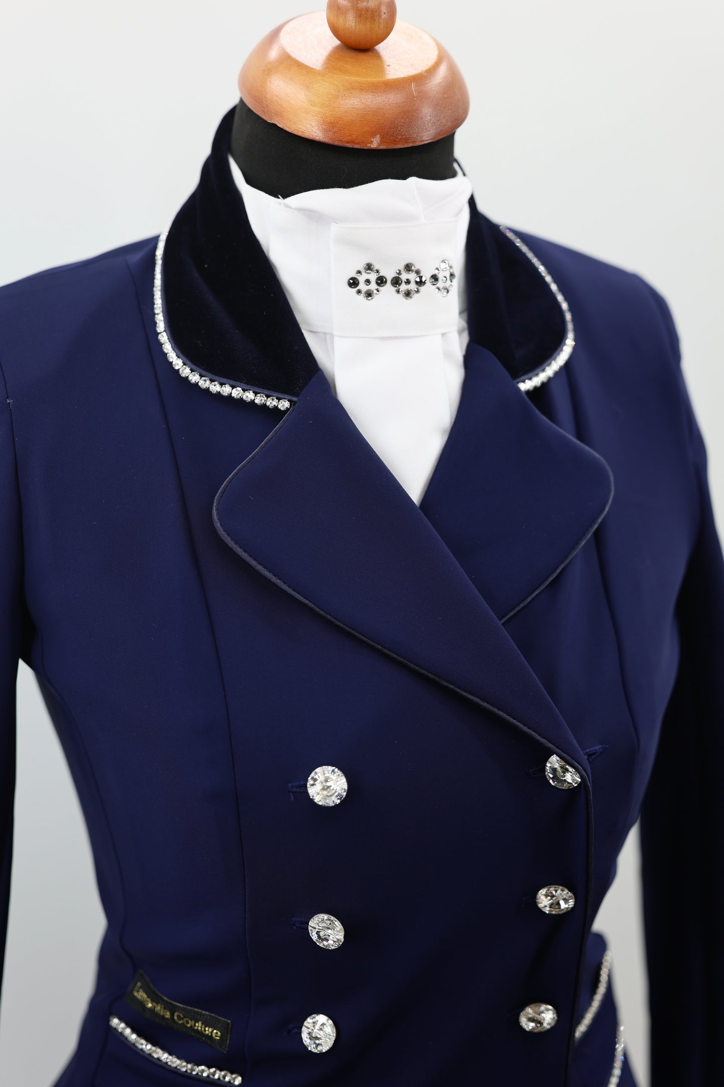 Lamantia Couture Frack Blue Classic Velvet