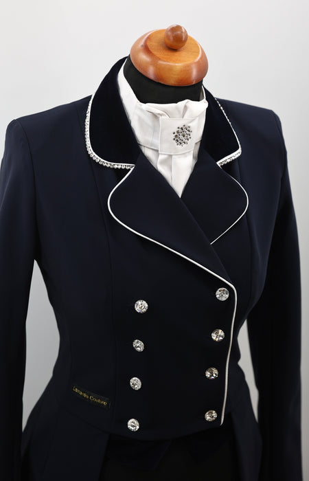 Lamantia Couture Frack Classic Velvet LE Blue White