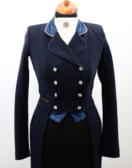 Lamantia Couture Frack LE Black Blue Leopard