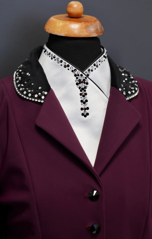 Swarovski Plastron Lamantia Burgundy 