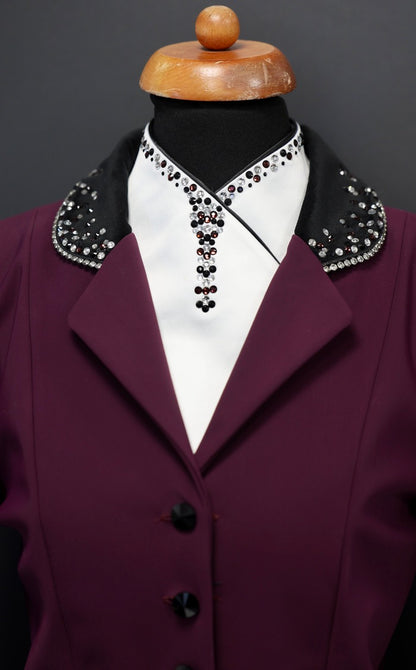 Swarovski Plastron Lamantia Burgundy Icon
