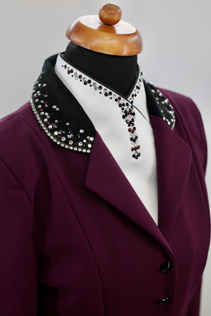 Swarovski Plastron Lamantia Burgundy Icon