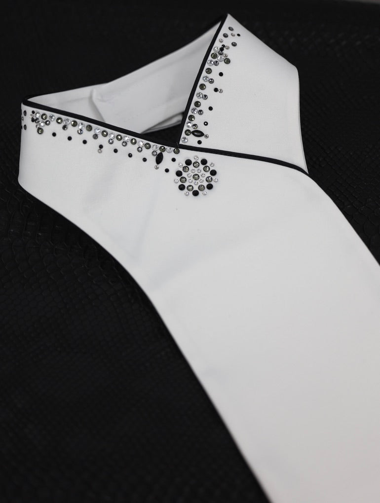Swarovski Plastron Lamantia Crystal Blossom Black
