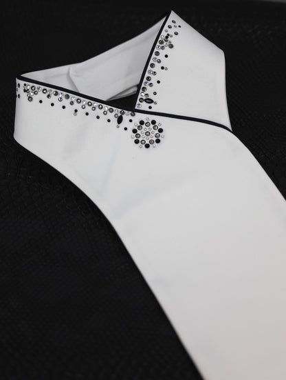 Swarovski Plastron Lamantia Crystal Blossom Black